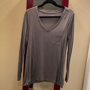 Loft long sleeve T-shirt dark grey medium long sleeved T-shirt